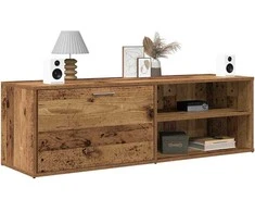 TV staliukas televizoriaus spintelė Old Wood 120x34x37 cm Engineered Wood