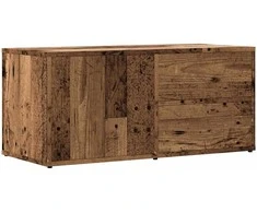 TV staliukas televizoriaus spintelė Old Wood 80x34x35,5 cm Engineered Wood