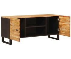 Televizoriaus spintelė Ruda 105 x 33 x 46 cm Kietas mango medis