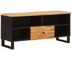 Televizoriaus spintelė Ruda 100 x 33 x 46 cm Kietas mango medis