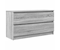 TV staliukas Televizoriaus spintelė, pilka ąžuolo, 100x35x55cm, mediena