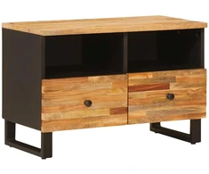 Televizoriaus spintelė Ruda 70 x 33 x 46 cm Kietas mango medis