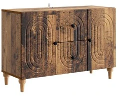 Televizoriaus spintelė Sendintos medienos 89 x 34,5 x 60 cm