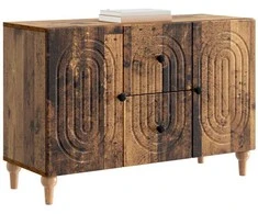 Televizoriaus spintelė Sendintos medienos 89 x 34,5 x 60 cm