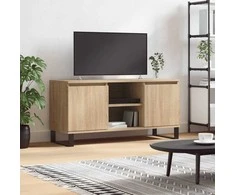 TV staliukas Televizoriaus spintelė, sonoma ąžuolo, 104x35x50cm, mediena