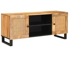 Televizoriaus spintelė Ruda 105 x 33 x 46 cm Kietas mango medis