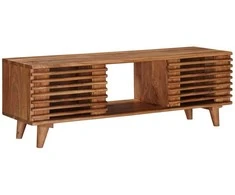 Televizoriaus spintelė su saugykla Natūrali 105 x 30 x 35 cm