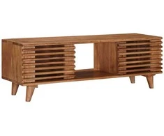 Televizoriaus spintelė su saugykla Natūrali 105 x 30 x 35 cm