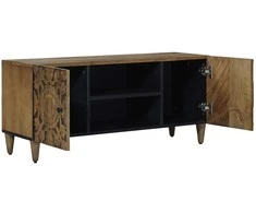 Televizoriaus spintelė su saugykla Ruda 105 x 33,5 x 46 cm