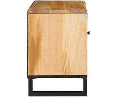 Televizoriaus spintelė Ruda 80 x 33 x 46 cm Kietas mango medis