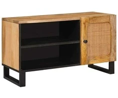Televizoriaus spintelė Ruda 80 x 33 x 46 cm Kietas mango medis