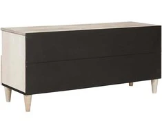 Televizoriaus spintelė Balta išblukinta 100 x 33 x 46 cm