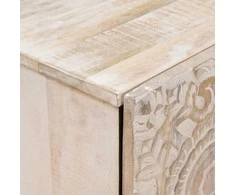 Televizoriaus spintelė Balta 105 x 33,5 x 46 cm