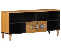 Televizoriaus spintelė su stalčių Natūrali 100 x 33 x 46 cm