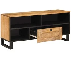 Televizoriaus spintelė Ruda 100 x 33 x 46 cm Kietas mango medis
