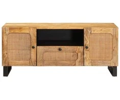 Televizoriaus spintelė Ruda 105 x 33 x 46 cm Kietas mango medis