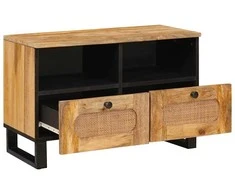Televizoriaus spintelė Ruda 70 x 33 x 46 cm Kietas mango medis