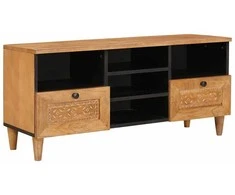 Televizoriaus spintelė 100 x 33 x 46 cm Kietas mango medis