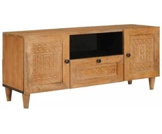 TV vienetai Šviesiai rudas 105 x 33 x 46 cm Apdirbta mediena