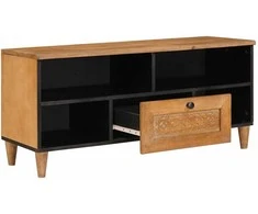 Televizoriaus spintelė 100 x 33 x 46 cm Kietas mango medis