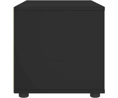 TV staliukas televizoriaus spintelė VISNES Juoda 60x40x38 cm