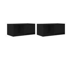 TV staliukas Televizoriaus spintelės, 2vnt., 60x31x25,5 cm, mediena