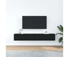 TV staliukas Televizoriaus spintelės, 2vnt., 80x31x25,5 cm, mediena