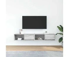TV staliukas Televizoriaus spintelės, 2vnt., 80x31x25,5 cm, mediena