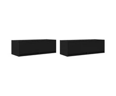 TV staliukas Televizoriaus spintelės, 2vnt., 80x31x25,5 cm, mediena