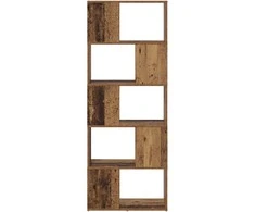 TV staliukas TV spintelių komplektas Ruda 60 x 24 x 156 cm Apdirbta mediena