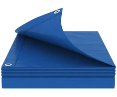 Tent su kilpom Mėlyna 3 x 3 m 260 gsm PE