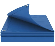 Tent su kilpom Mėlyna 8 x 12 m 180 gsm PE