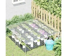 Augalų uždangalas Skaidrus 2 x 2 m PVC