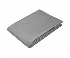 Tent su kilpom Šviesiai pilka 6 x 8 m 180 gsm PE