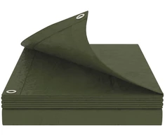 Tent su kilpom Žalia 6 x 12 m 90 gsm PE