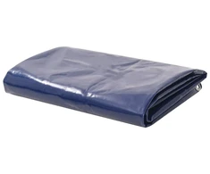 Tentas, 650g/m², 4x4m, mėlynas