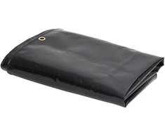 Tentas, juodos spalvos, 4x5m, 650g/m²