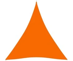 Tentas nuo saulės, oranžinė, oksfordo audinys, 3,6x3,6x3,6m