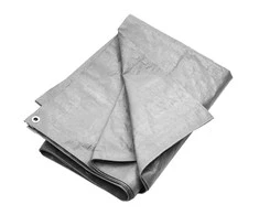 Tentas, pilkos spalvos, 6x6m, 180g/m², HDPE
