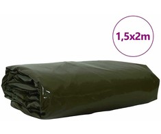 Tentinis audinys 650g / m² Alyvuogių žalia 1,5 x 2 m