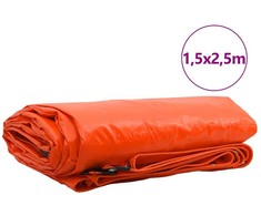 Tentinis audinys 650g / m² Oranžinė 1,5 x 2,5 m