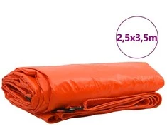 Tentinis audinys 650g / m² Oranžinė 2,5 x 3,5 m
