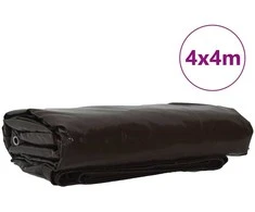 Tentinis audinys 650g / m² Ruda 4 x 4 m Drobė su PVC danga