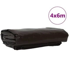 Tentinis audinys 650g / m² Ruda 4 x 6 m Drobė su PVC danga