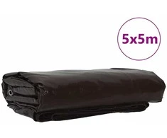 Tentinis audinys 650g / m² Ruda 5 x 5 m Drobė su PVC danga