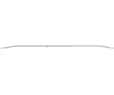 Tentų laikiklis priekaboms Sidabrinė 136-218 cm