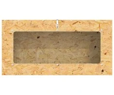 Terariumas Ruda 100 x 50 x 100 cm OSB