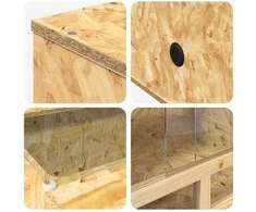 Terariumas Ruda 100 x 50 x 100 cm OSB