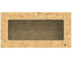 Terariumas Ruda 100 x 50 x 50 cm OSB