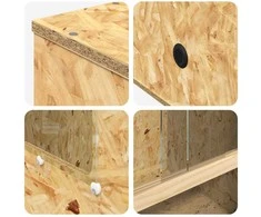 Terariumas Ruda 50 x 50 x 100 cm OSB